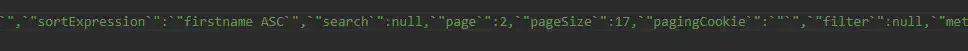 PowerShell command being modified to change page number to 1 and result count to 500