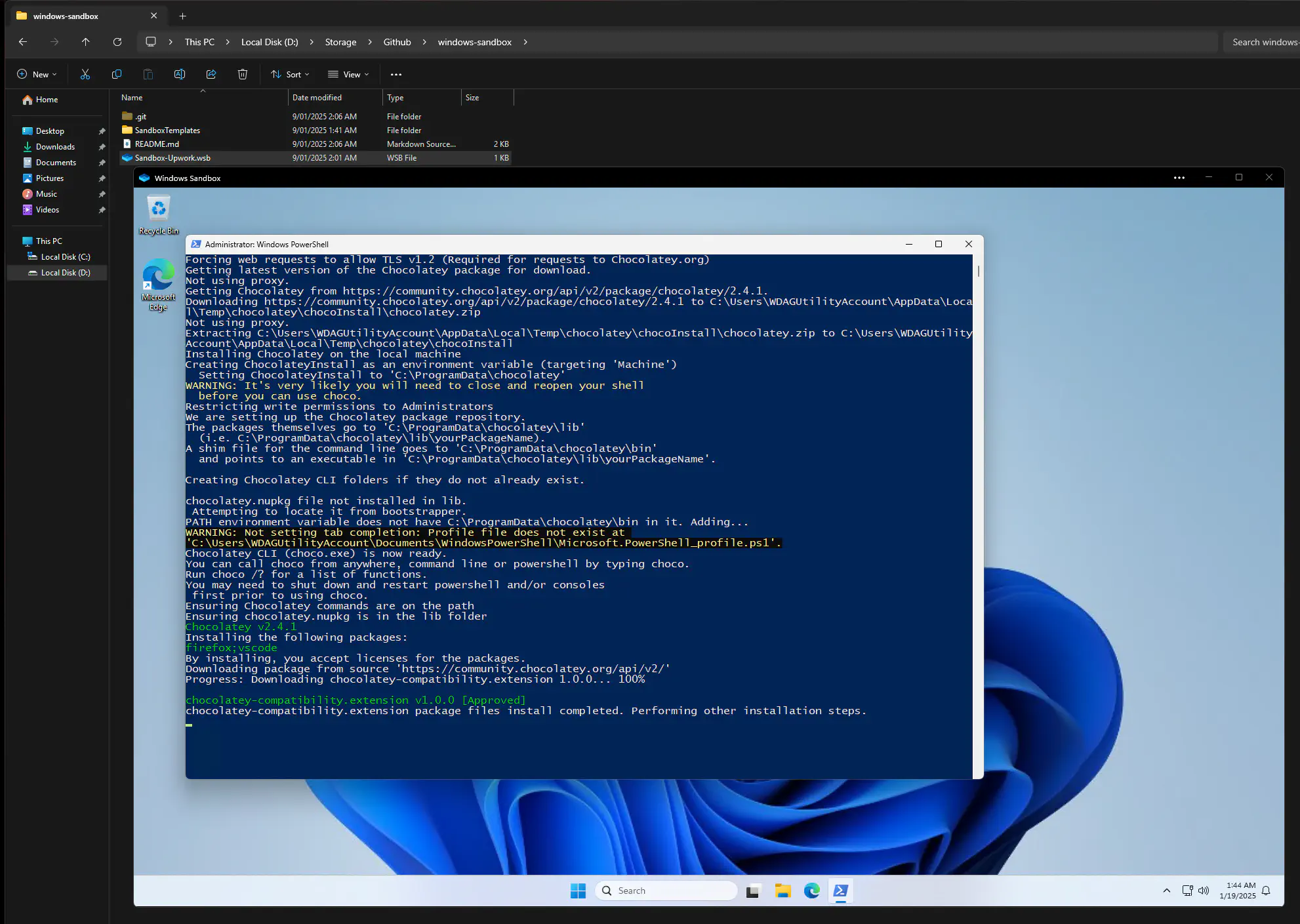 Windows Sandbox